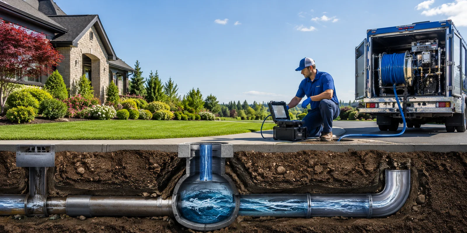 Drainage restoration information for West Frankfort, IL